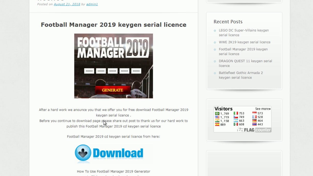 football manager 2018 free license key